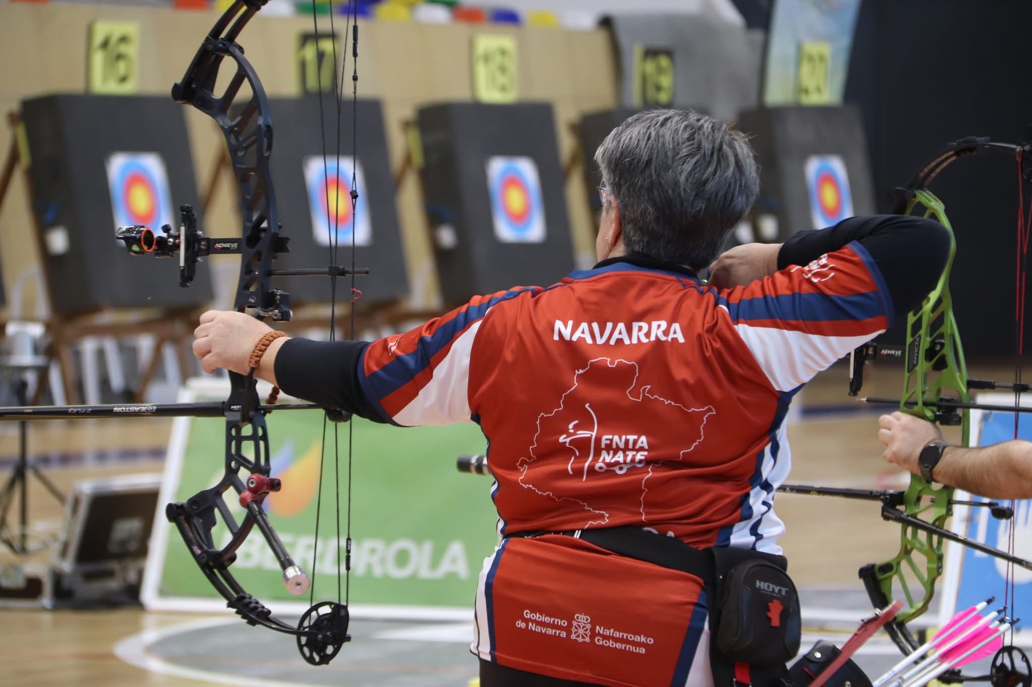 Tres medallas de plata para Navarra en el Nacional de tiro con arco